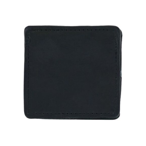 CTM Leather Fold Up Coin Change Pouch with Snap Button Closure - Picture 2 of 3